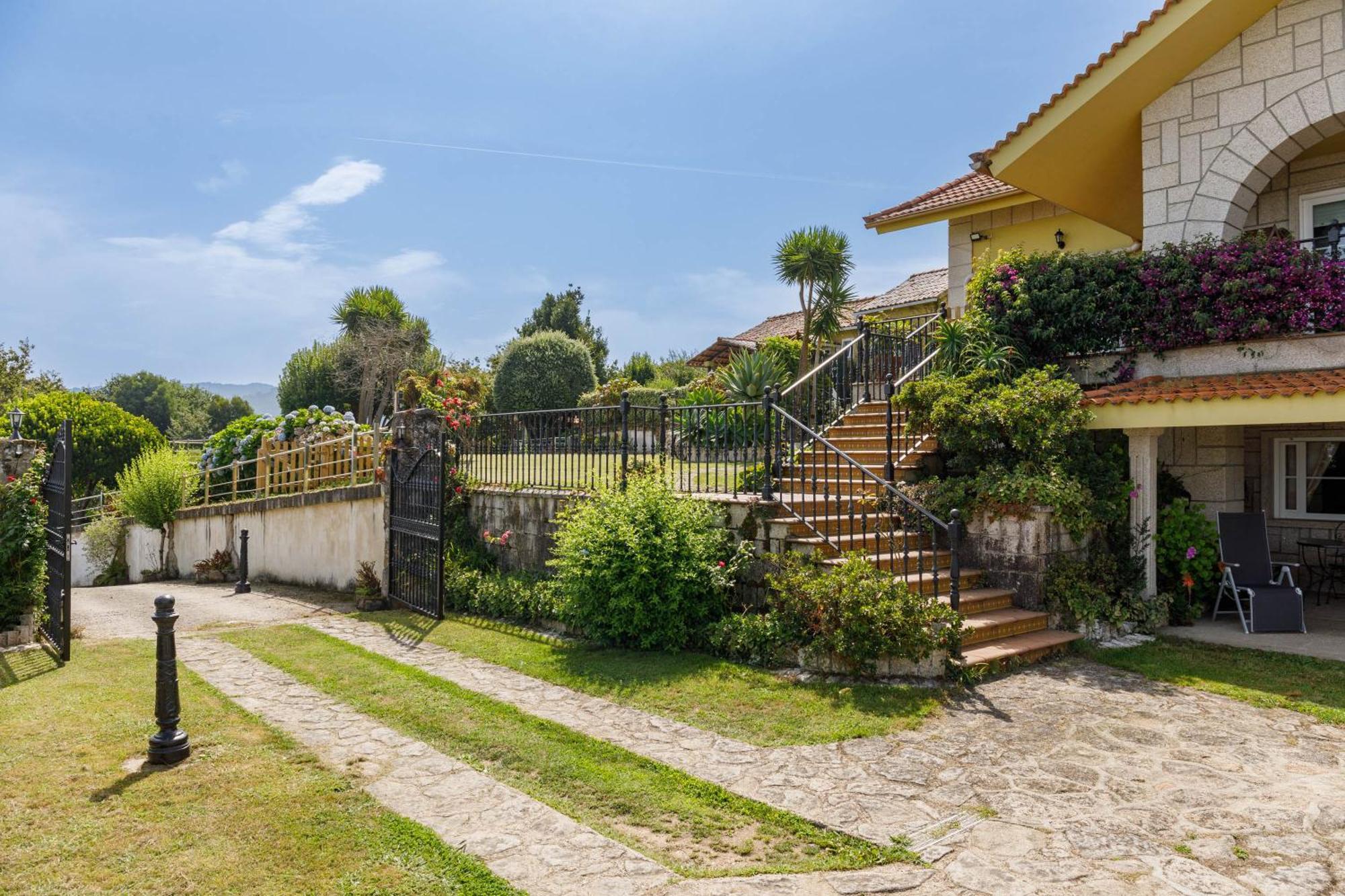 Casa Vieje De Bueu Villa Bagian luar foto