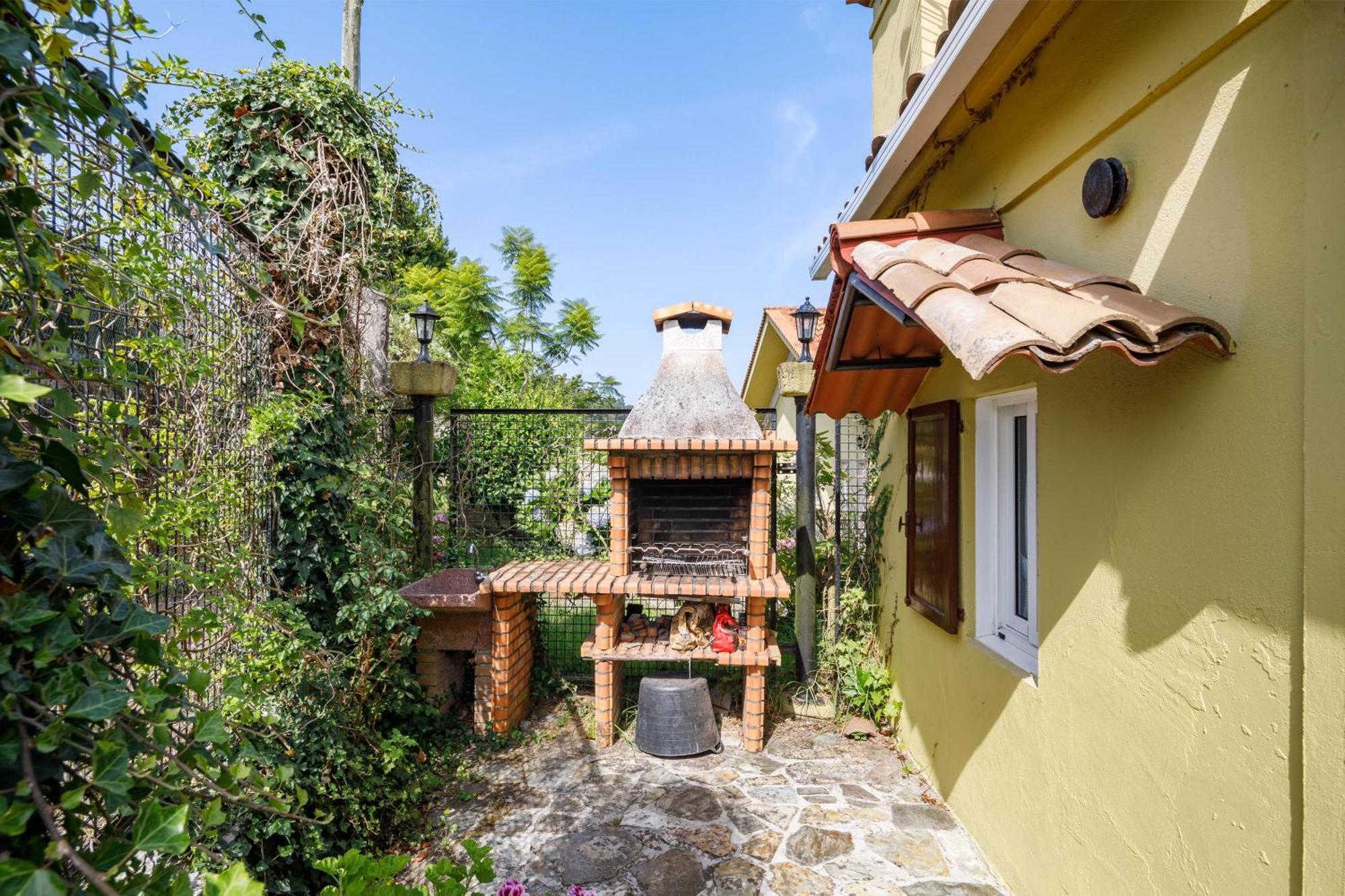 Casa Vieje De Bueu Villa Bagian luar foto
