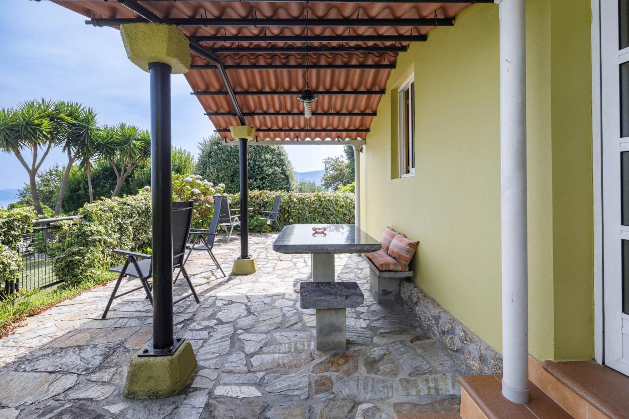 Casa Vieje De Bueu Villa Bagian luar foto