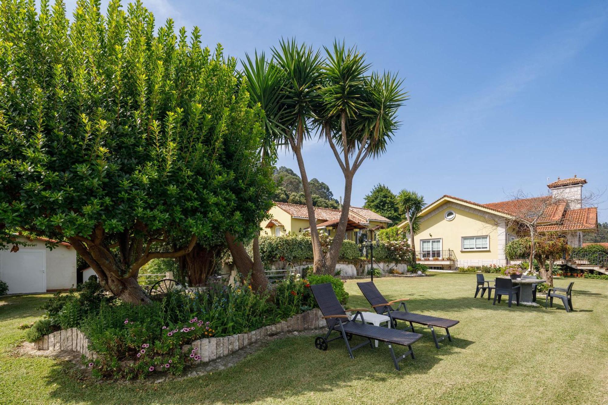 Casa Vieje De Bueu Villa Bagian luar foto